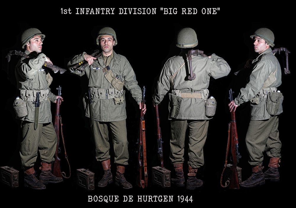 1st INFANTRY DIVISION BIG RED ONE I (BOSQUE DE HURTGEN 1944)