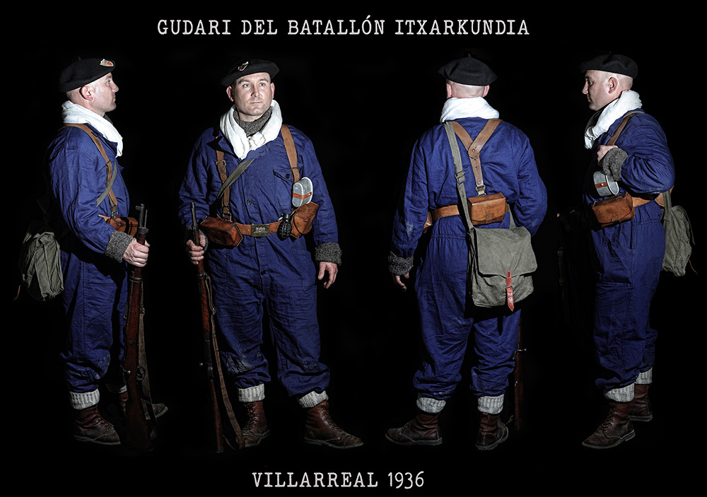 GUDARI DEL BATALLÓN ITXARKUNDIA (VILLARREAL 1936)