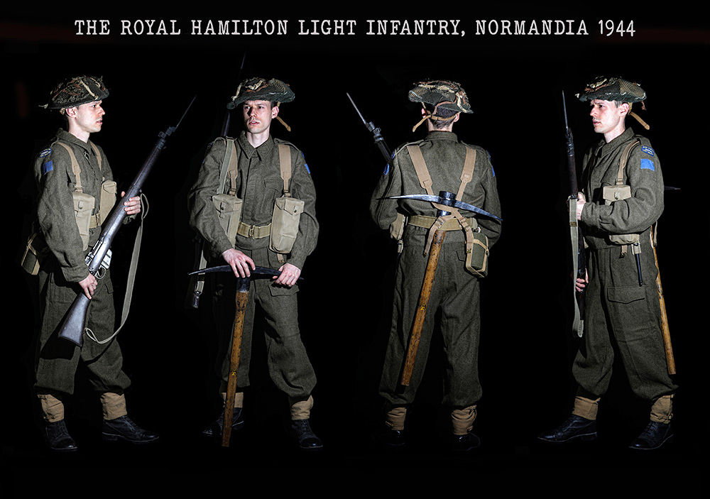 THE ROYAL HAMILTON LIGHT INFANTRY, NORMANDÍA 1944