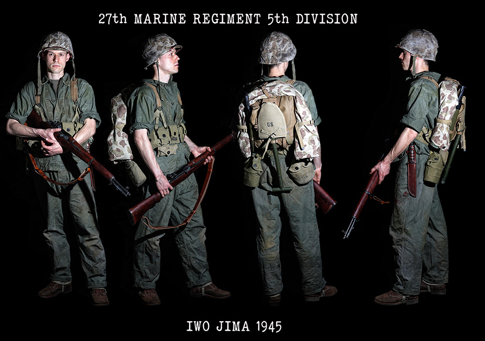 27th MARINE REGIMENT 5th DIVISION (IWO JIMA 1945)