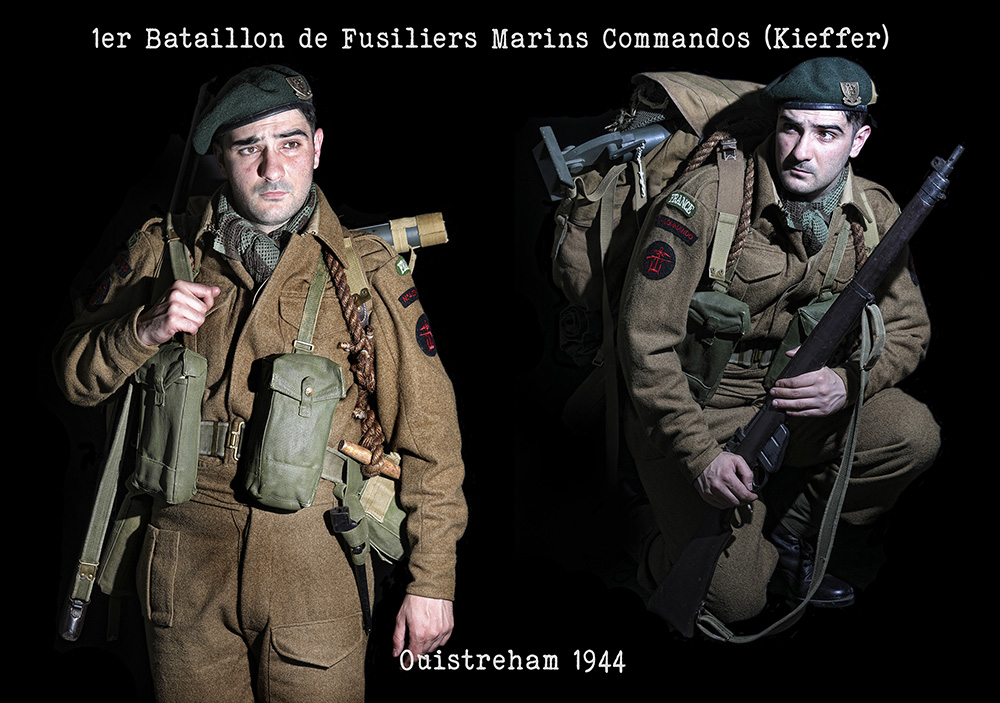 1er Bataillon de Fusiliers Marins Commandos (Kieffer) (Ouistreham 1944)