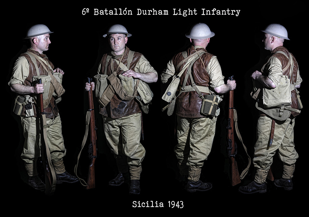 6º Batallón Durham Light Infantry (Sicilia 1943)
